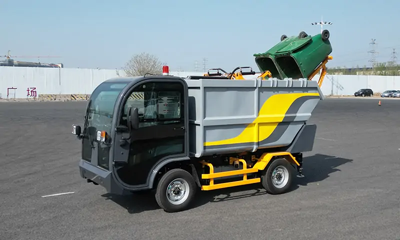 Electric Rear-Loading Garbage Trucks: Improving City Sanitation