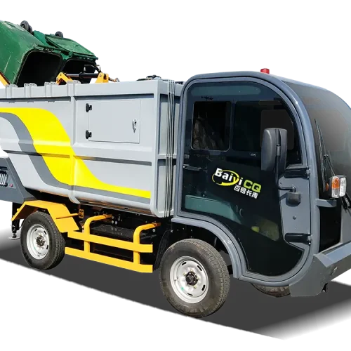 Electric Rear-Loading Garbage Truck BY-L35