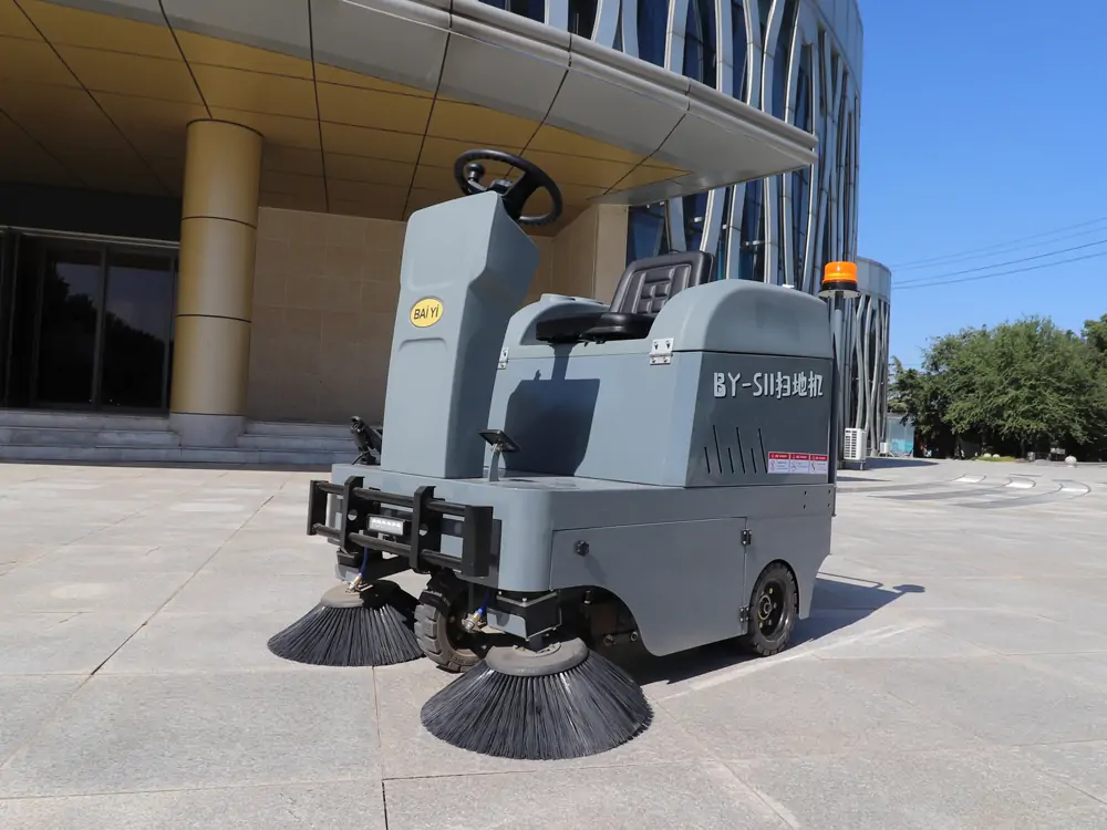 Electric Ride on Sweeper , Ride on sweeper ,Street Sweeper , Industrial Sweeper
