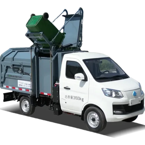 Electric Side-loading Garbage Truck  BY-LC3100