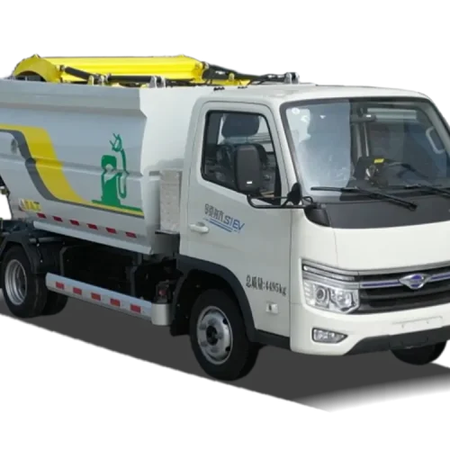 Electric Rear-Loading Garbage Truck BY-LH4500